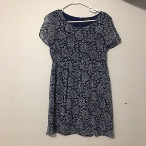 Floral mini dress